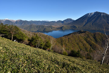 Climbing mountains in Autumn, Nikko, Tochigi, Japan 