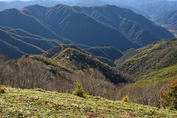 Climbing mountains in Autumn, Nikko, Tochigi, Japan 