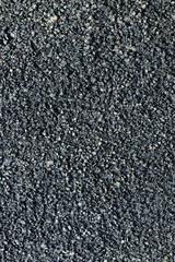 Shiny black fresh asphalt surface