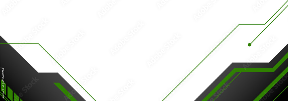 Poster futuristic gaming overlay for design element copy space. modern shape for ornament live streaming HUD monitor display