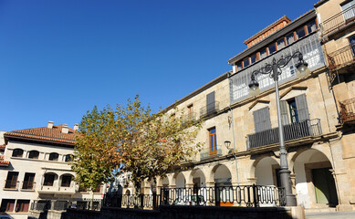 Plaza de la Piedad en Béjar. Béjar es una importante ciudad de la provincia de Salamanca,...