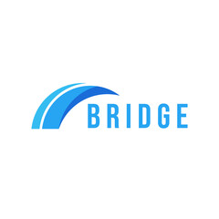 bridge logo elegant style design