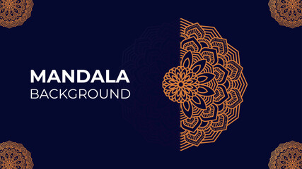 Ornamental round lace ornament, Monochrome ethnic mandala design. mandala coloring book pages for adults vector illustration mandala backgrounds for adults and children. Hand-drawn illustration,