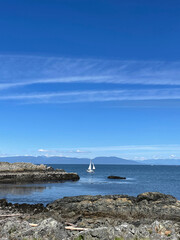 Fototapeta na wymiar Nanaimo on the East Coast of Vancouver Island in British Columbia, Canada