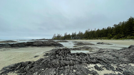 Tofino on the West Coast of Vancouver Island in British Columbia, Canada	