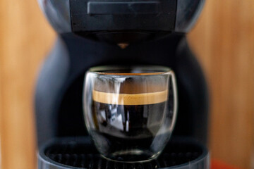 Delicious Espresso Black Coffee without any added creamer