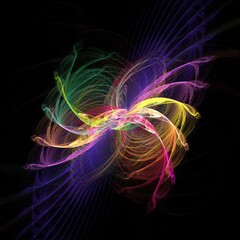 abstract fractal background