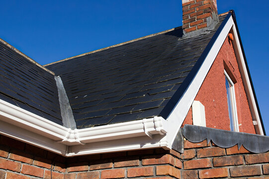 Ogee gutter and fascia boards