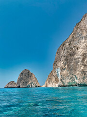 Fototapeta na wymiar Zakynthos Meer - Bootstour - Yacht - Griechenland