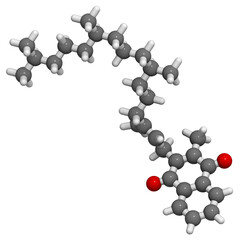 Vitamin K1 (phylloquinone) molecule