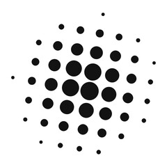 Halftone Dot Pattern Pop Art Comic Style