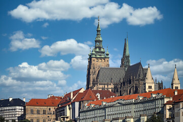 Fototapeta premium Prague Castle landmark cityscape Czech republic