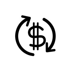Money line icon, Money  icon, Money logo