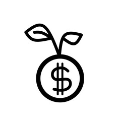 Money line icon, Money  icon, Money logo