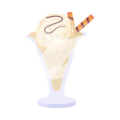 Check this colorful flat icon of ice cream 
