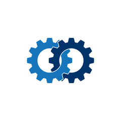 gear logo vector
