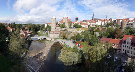 Fototapeta na wymiar Panorama von Bautzen