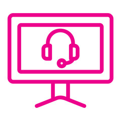 support gradient icon