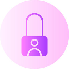 privacy gradient icon