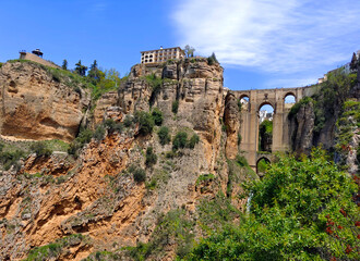 Fototapeta na wymiar Bridge in Ronda