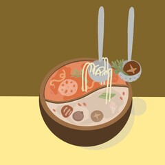Hot pot, cucina tradizionale cinese, malatang, cibo del Sichuan, zuppa piccante, cucina dal mondo, fonduta cinese, cottura nel brodo, cibo etnico conviviale, ristoranti chinatown