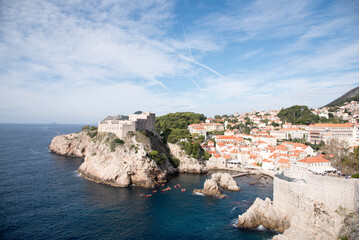 Fototapeta na wymiar Above Dubrovnik