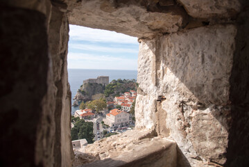 In the walls of Dubrovnik