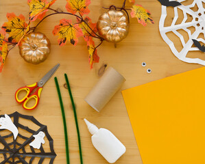 Step by step instruction. Step 1 Halloween decoration from toilet paper sleeve, handmade vampire...