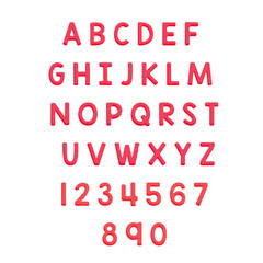 Elegant  and classic upper case letters, fonts 
A-Z - abcd ... Alphabets and numbers 