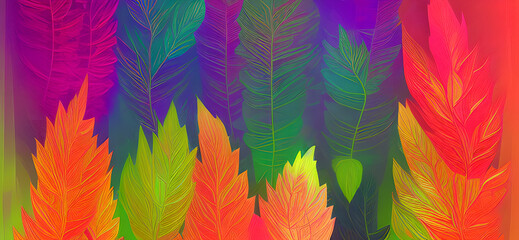 Fototapeta na wymiar abstract colorful background, wallpaper texture, leaf