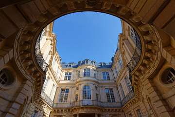 The historic building of Paris Administrative Court of Appeal . It was built in 1654 for Catherine...