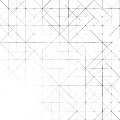 Fototapeta premium Simple triangular geometric light pattern