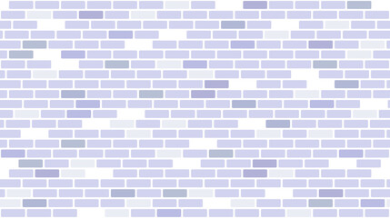 Brick wall seamless pattern. Gray brickwork repeating texture. Bricks masonry background. Vector.