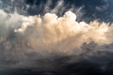 clouds and sun