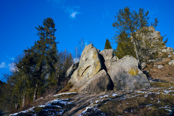 Magnificent Carpathians, rocks