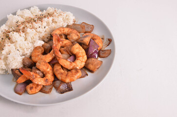 Shrimp Susawy Japonese Fast Food