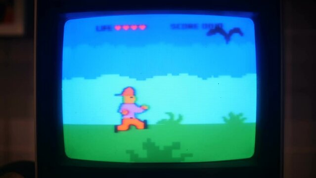 8-bit indie retro video game