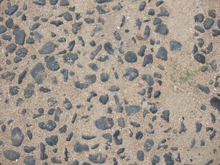 rock wall at kuta mandalika beach
