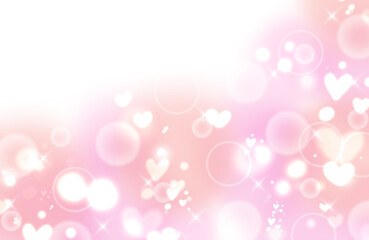 バレンタイン　ハート　背景