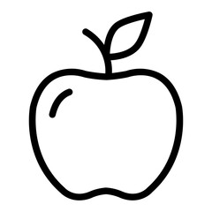 Apple, food, fruit icon
