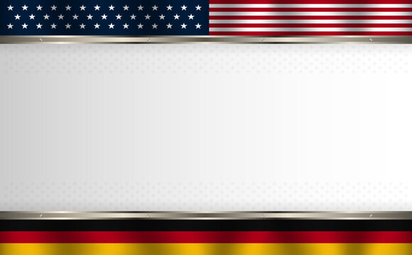 american german flag background design