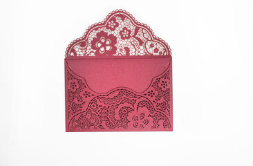 Elegant wedding stationery set. Templates for wedding invitations, congratulations, postcard. Flat lay, top view, copy space.