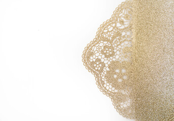 Elegant wedding stationery set. Templates for wedding invitations, congratulations, postcard. Flat lay, top view, copy space.