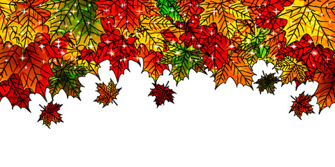 紅葉　秋　和柄　背景	