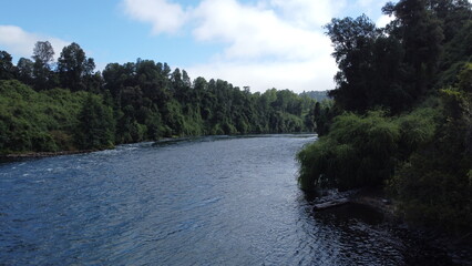 vistas asombrosas campo sur de chile trigo rio bueno orilla aguas cristalinas