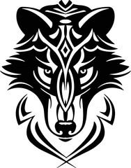 Wolf Silhouette Vector