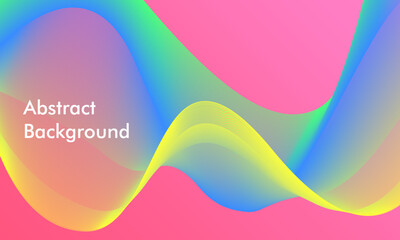 Colorful abstract fluid background for presentation, wallpaper, desktop applications, website