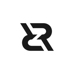 double letter R logo design vector. modern monogram RR logo iconic graphic design template. unique R logo Double R logo design vector illustration with bold, elegant and modern styles on white 