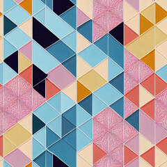 Textile pastel color seamless tile pattern