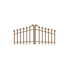 Gate icon logo design